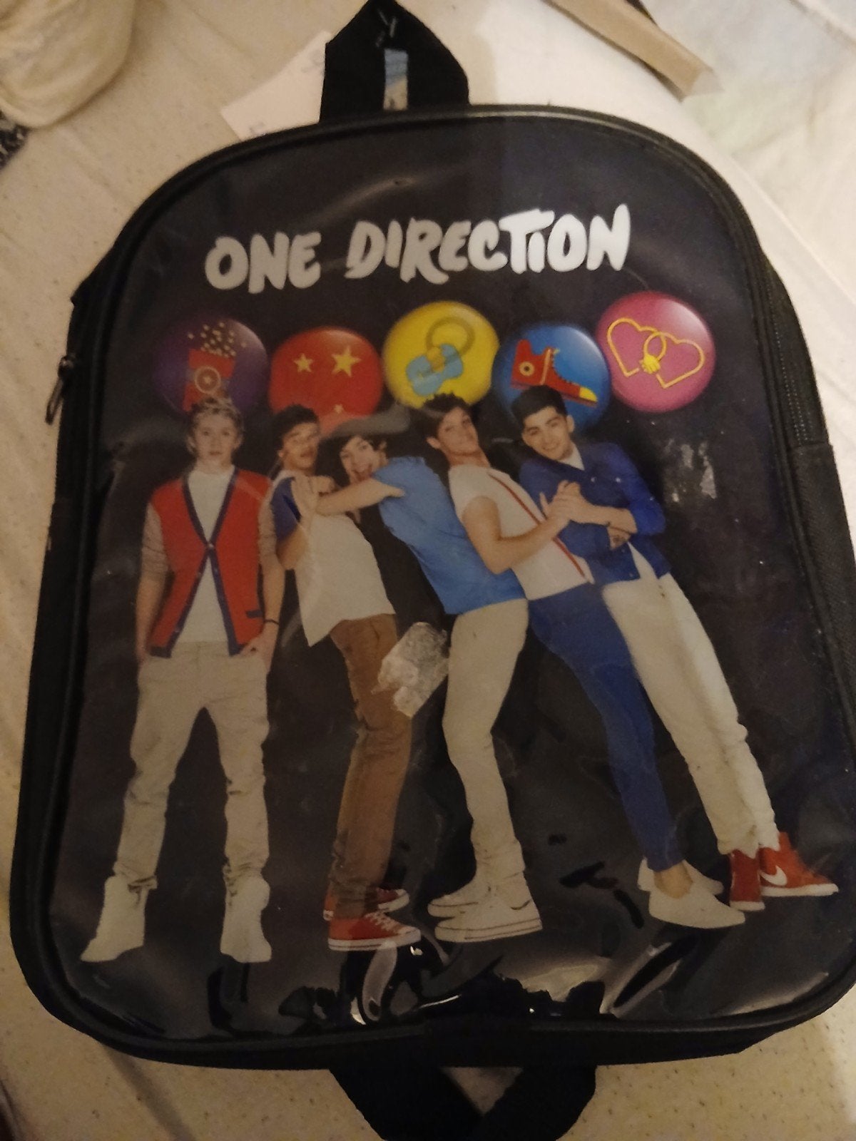 One Direction rugzak -  nieuw, Ophalen of Verzenden, Zo goed als nieuw, Overige merken, 30 tot 45 cm