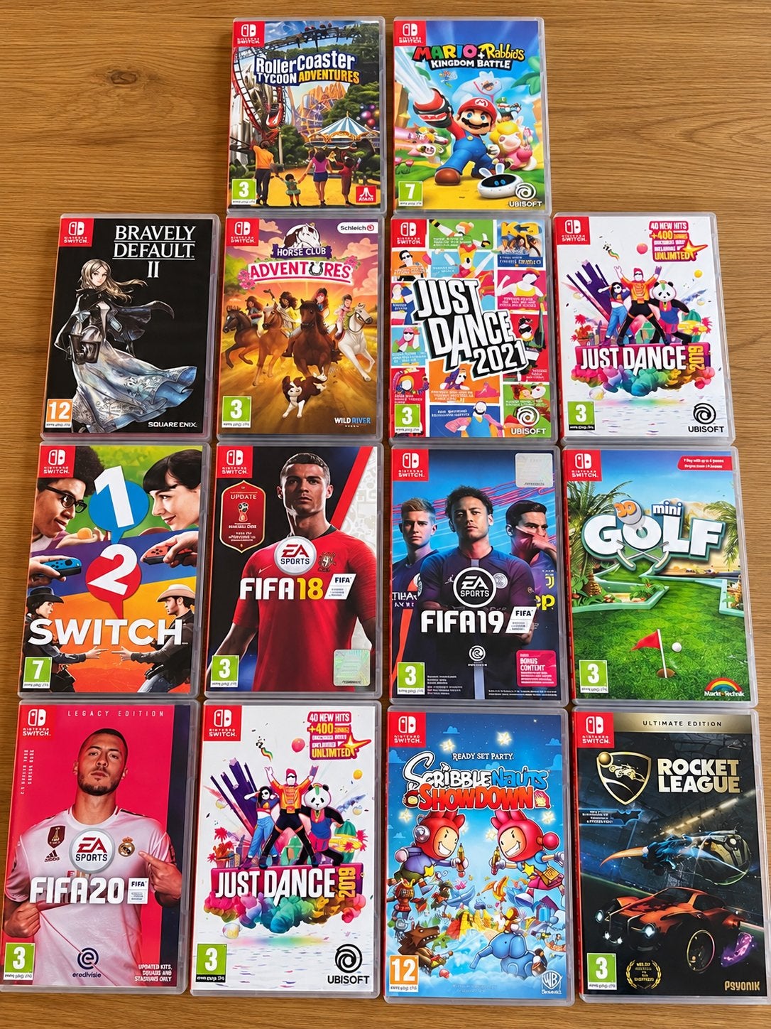 14 Nintendo Switch Games | Vandaag €60,-, Ophalen, Zo goed als nieuw
