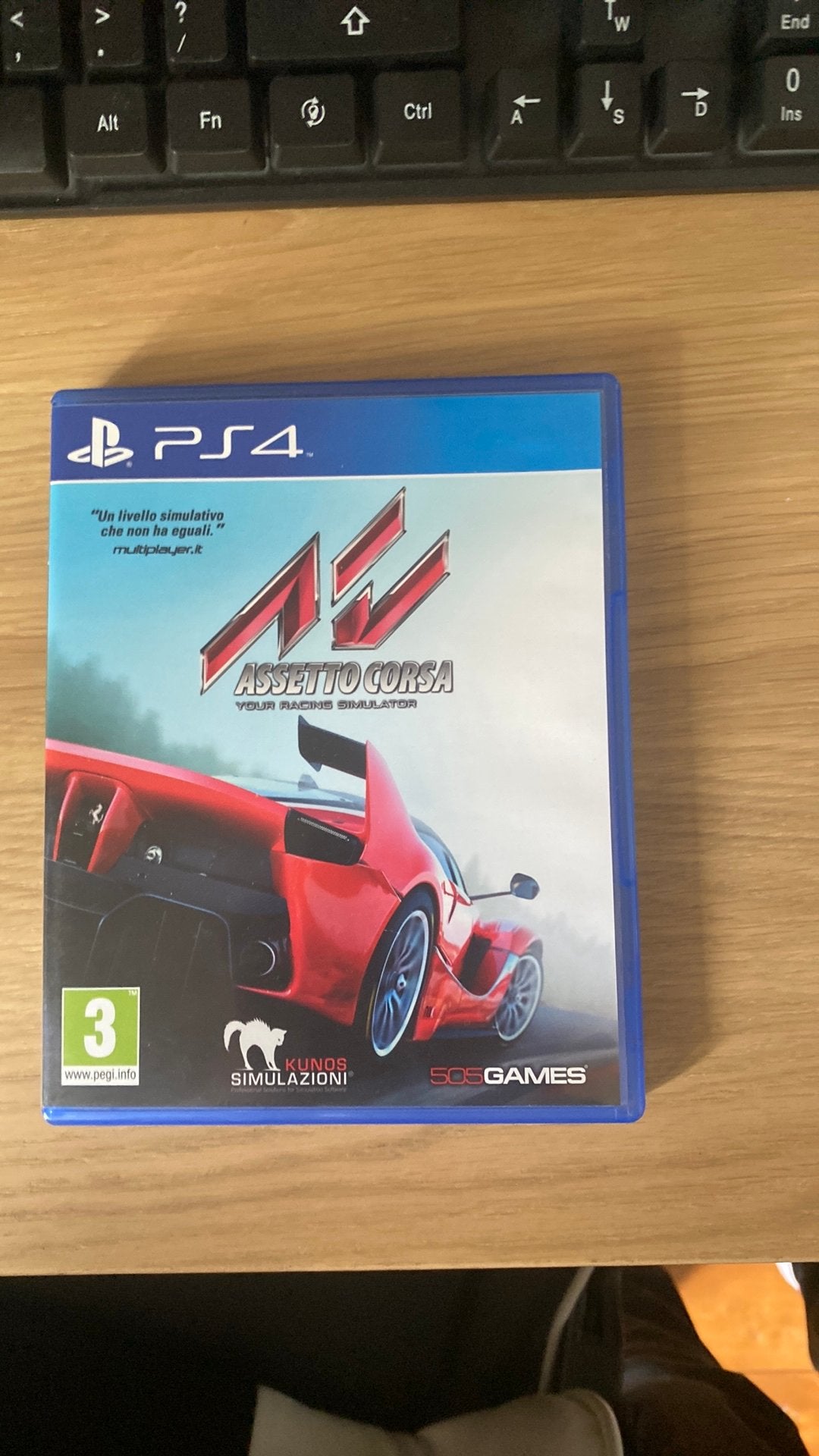 Assetto corsa ps4, Spelcomputers en Games, 1 speler, Ophalen of Verzenden, Zo goed als nieuw, Vanaf 3 jaar