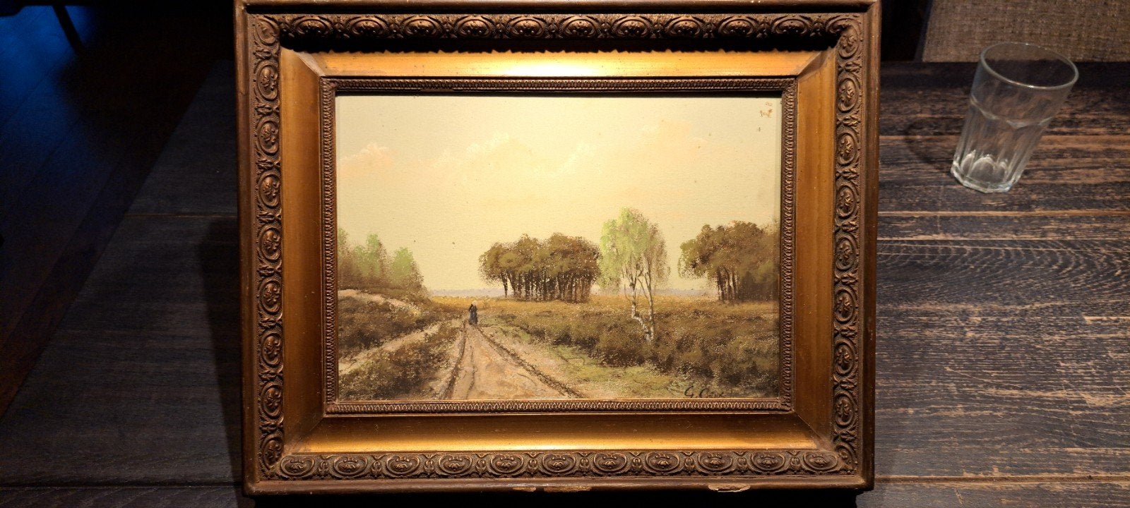 Garstin Cox, Paneel, Ophalen of Verzenden, Landschap, Ingelijst