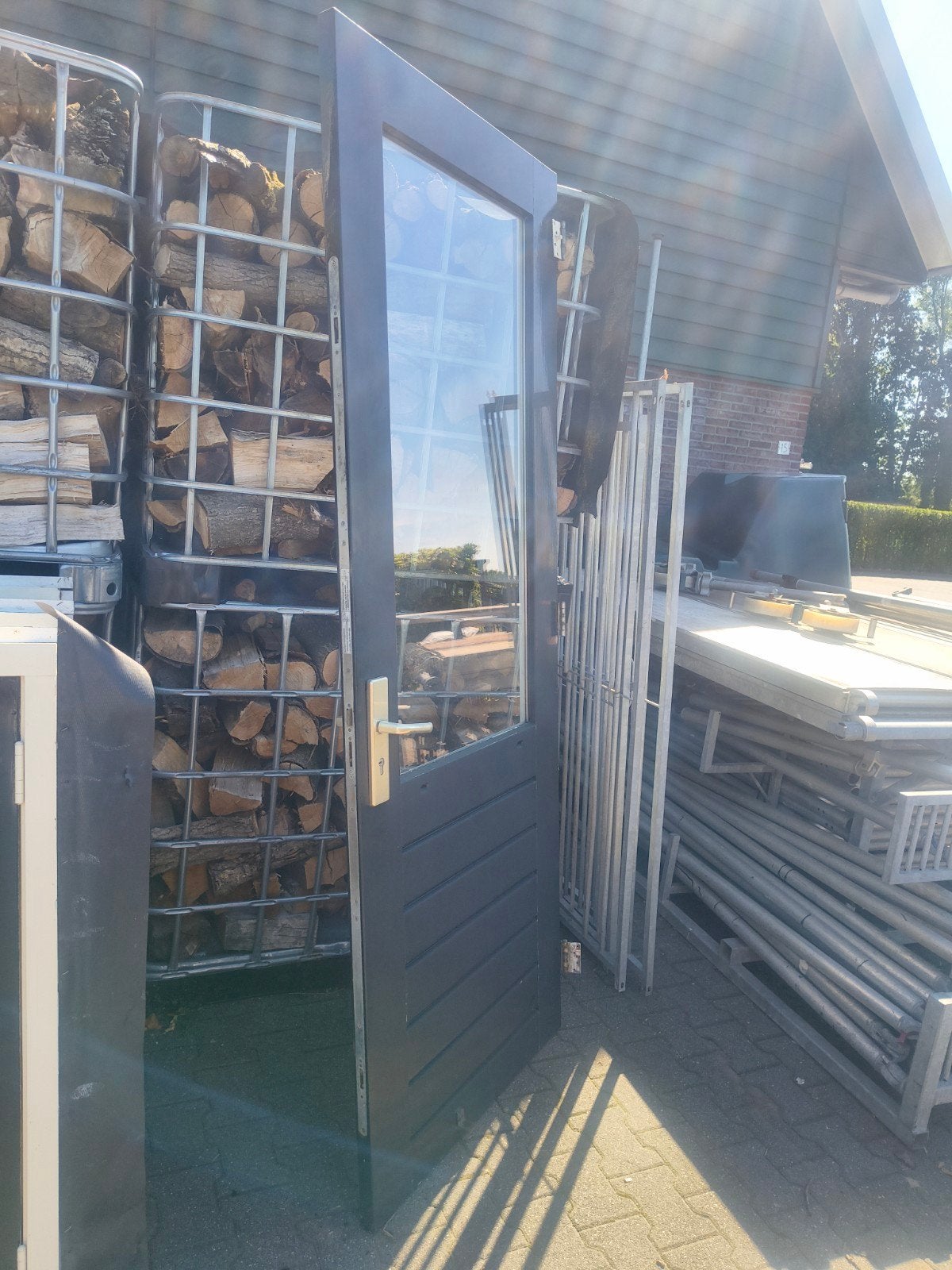 hardhouten buitendeur, Ophalen, Overige typen, Minder dan 2 meter