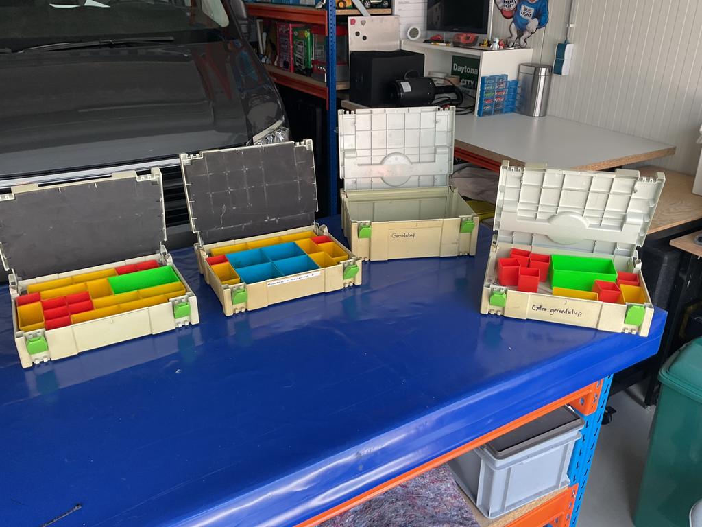 4x Festool systainer, Ophalen, Gebruikt