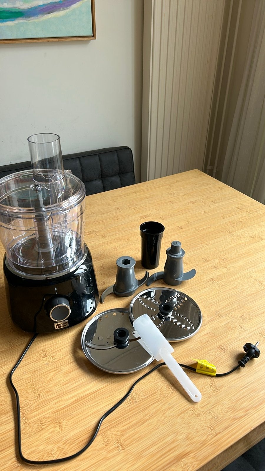 Jamie Oliver Food Processor HA0110 - 700W Keukenmachine, Ophalen, 2 snelheden, Zo goed als nieuw, 2 tot 3 liter