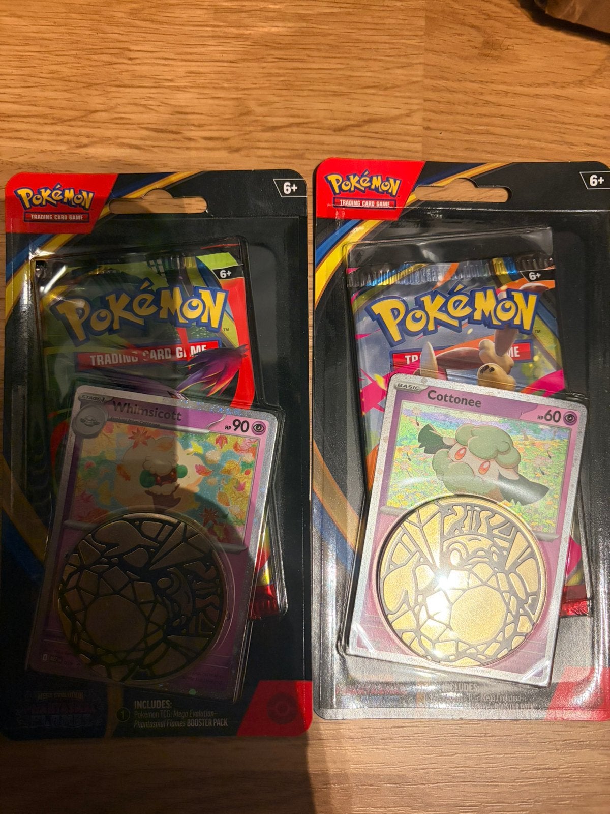 10x Phantasmal Flames Checklane Cottonee Whimsicott Pokemon, Ophalen of Verzenden, Nieuw, Booster, Foil