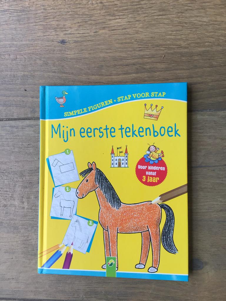 Mijn Eerste Tekenboek - Eenvoudig Leren Tekenen, Ophalen of Verzenden, Zo goed als nieuw, Boek of Gids