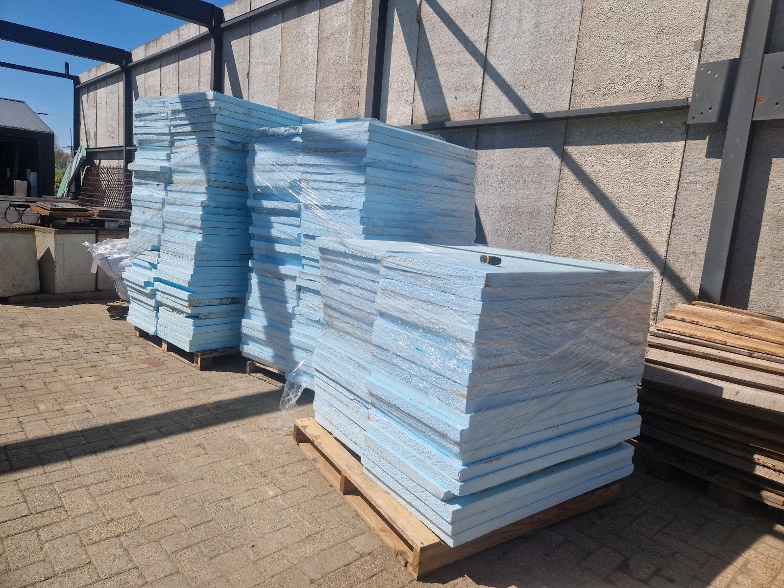 isolatieplaten, Ophalen, Hardschuim (Pir), 15 m² of meer