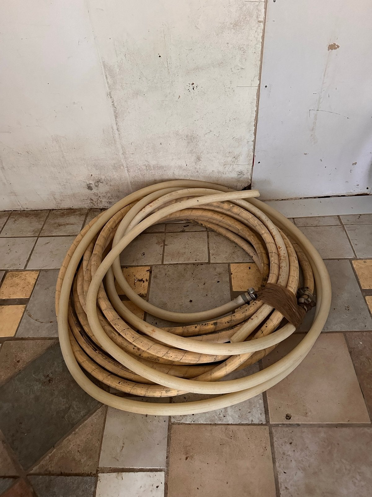 Tuinslang 30-40 meter met koppeling, Ophalen, Gebruikt, Tuinslang