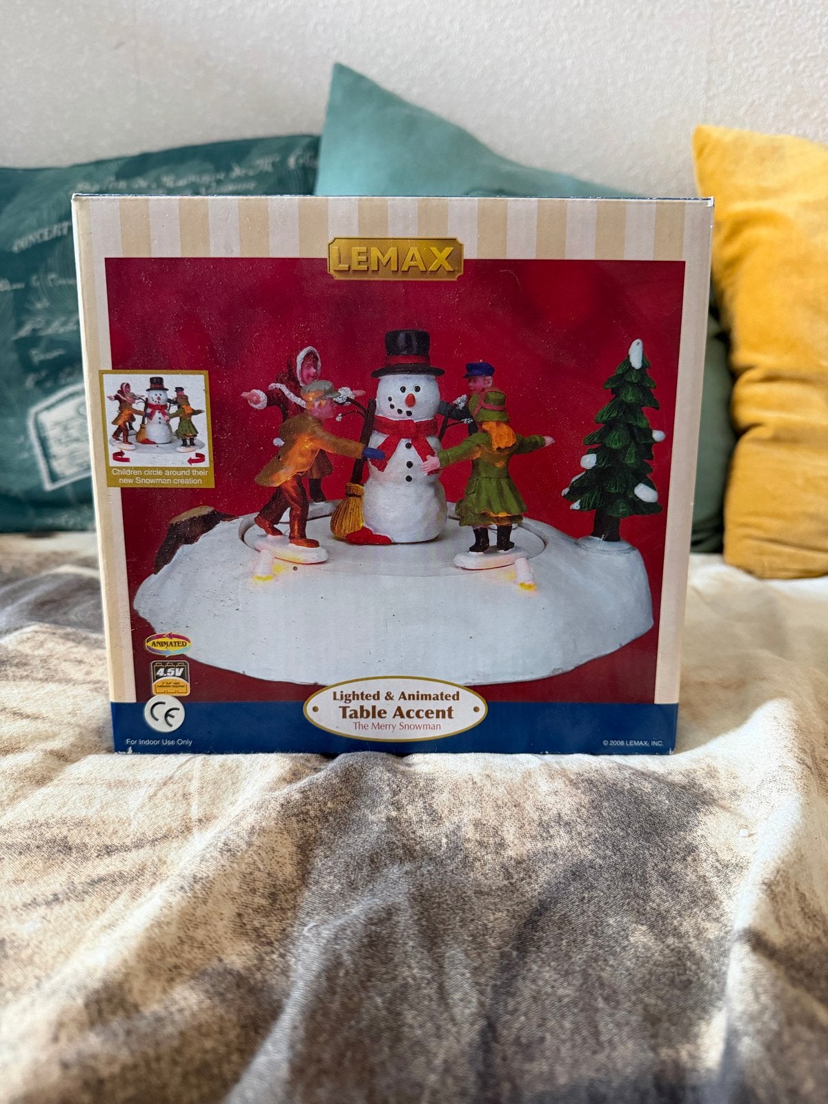 Lemax The Merry Snowman uit 2008. (Defect), Ophalen of Verzenden