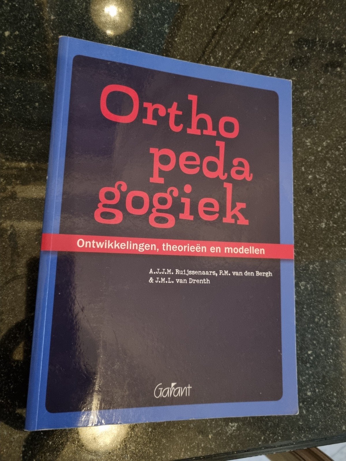 J.M.L. van Drenth - Orthopedagogiek., Verzenden, Sociale wetenschap, Zo goed als nieuw, J.M.L. van Drenth; P.M. van den Bergh; A.J.J.M. Ruijssenaars