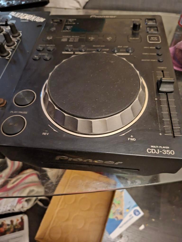 Pioneer CDJ-350 set met flightcase, Muziek en Instrumenten, Ophalen, Gebruikt, Dj-set, Pioneer