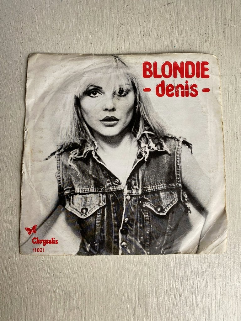 Blondie - Denis Vinylsingle, Fotohoes, Ophalen of Verzenden, Zo goed als nieuw, Pop