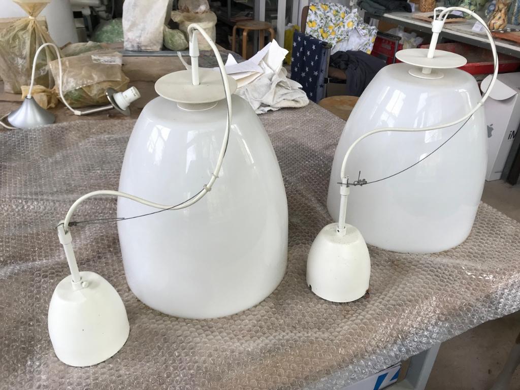 Lampen, Ophalen, Zo goed als nieuw, Glas, Minder dan 50 cm