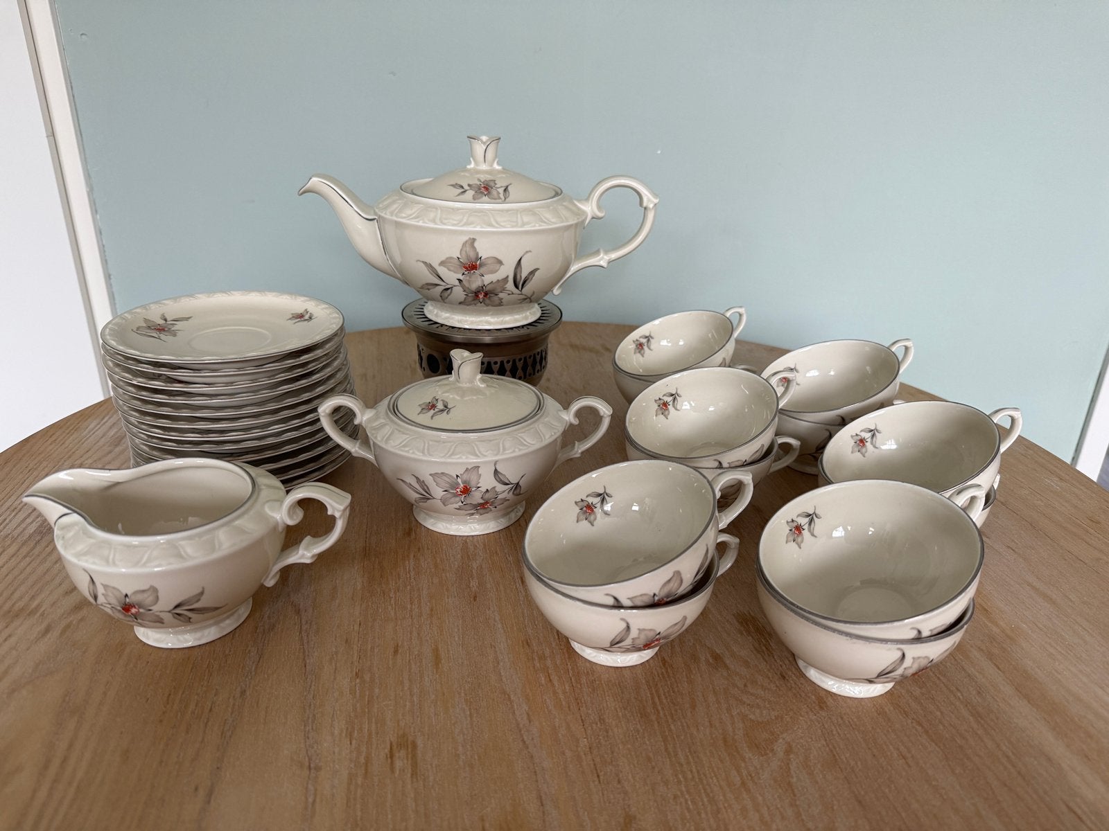 Thee servies (alleen ophalen), Ophalen