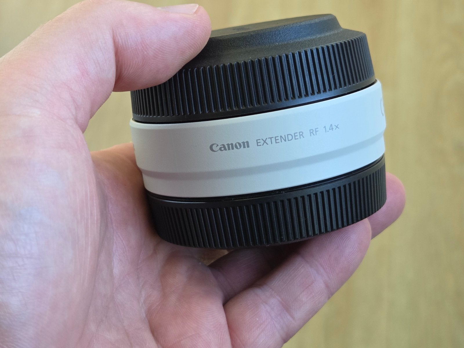 Canon rf 1.4x extender en rf 50mm 1.8 stm, Ophalen of Verzenden, Zo goed als nieuw, 50 tot 60 mm