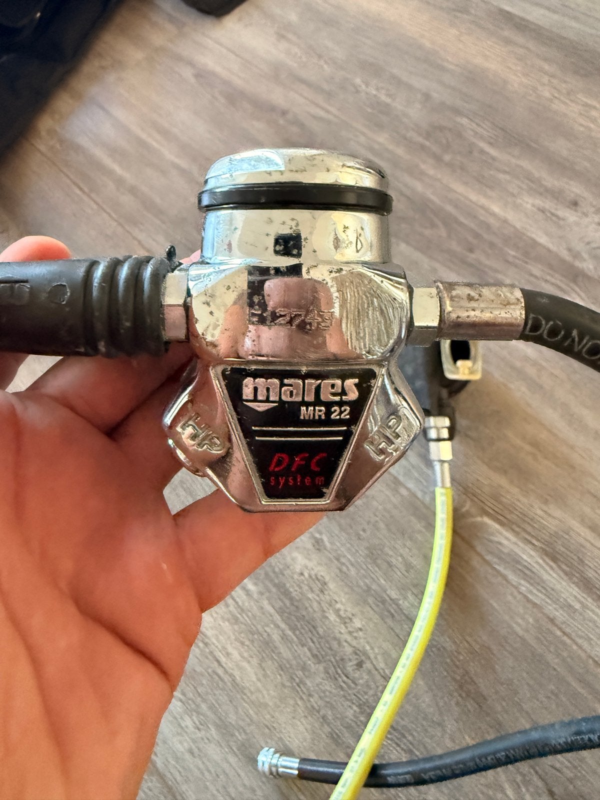 Mares MR22 Abyss Regulator (onderhoud nodig), Watersport en Boten, Duiken, Ophalen, Gebruikt, Overige typen