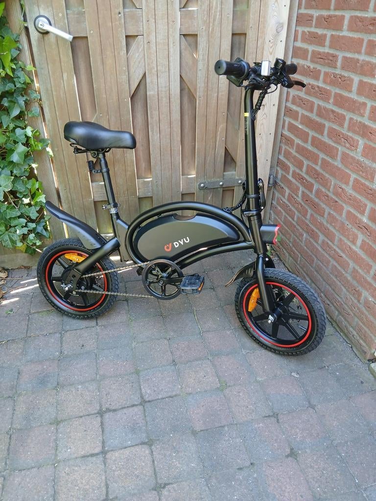 DYU elektrische vouwfiets, Ophalen of Verzenden, Zo goed als nieuw