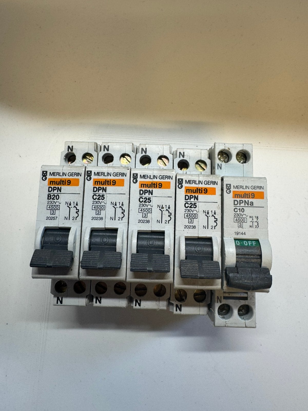 Merlin Gerin automaten diverse B16 C16 B20 C25, Doe-het-zelf en Verbouw, Ophalen of Verzenden, Gebruikt, Installatieautomaat