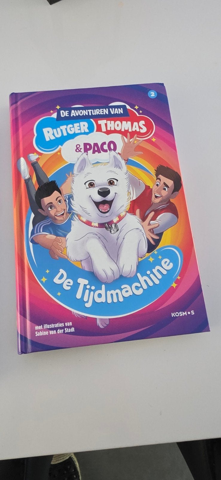 De Avonturen van Rutger, Thomas & Paco: De Tijdmachine, Ophalen of Verzenden, Zo goed als nieuw, Rutger Vink, Thomas van Grinsven