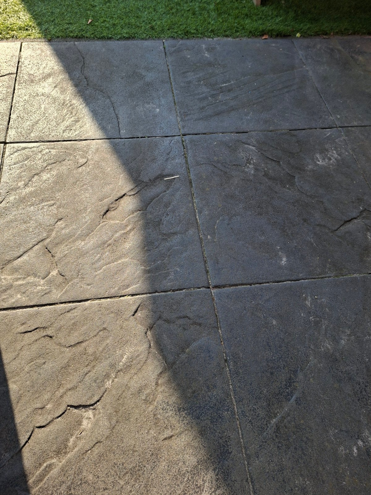 Grijze 60x60 tegels +- 75 stuks, Tuin en Terras, Tegels en Klinkers, Ophalen, Beton, Terrastegels