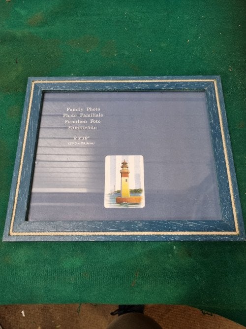 fotolijst blauw hout, Ophalen of Verzenden, 'T Olde Gre-j, Info@toldegrej.nl, Endepoelstraat 20f Didam