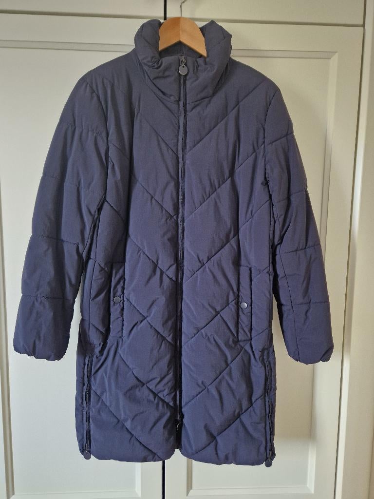 Esprit EDC winterjas, Blauw, Ophalen of Verzenden, Maat 34 (XS) of kleiner, Gedragen