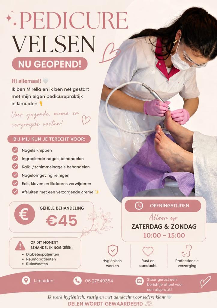Pedicure behandeling, Voetverzorging