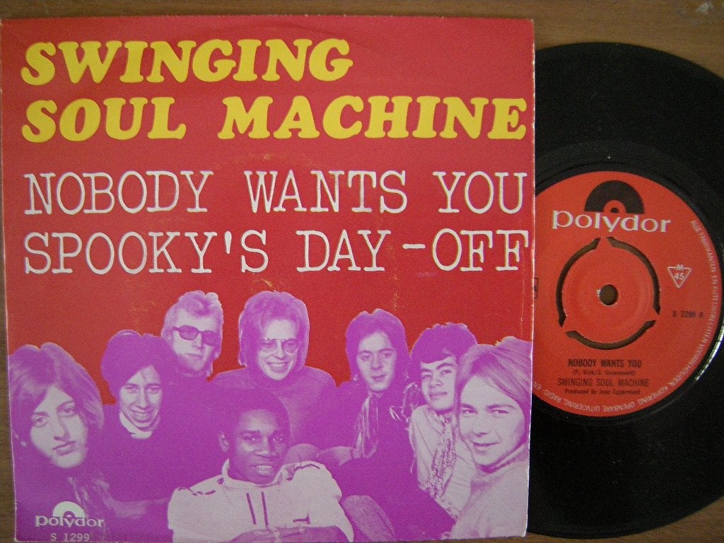 Swinging Soul Machine (Nobody Wants You), Gebruikt, 7 inch, Ophalen of Verzenden, Pop