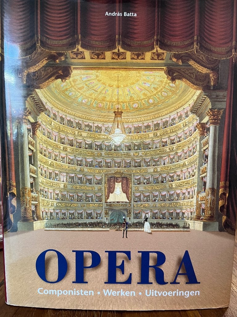 Opera boek 568 blz 1500 illustraties, Ophalen of Verzenden, Zo goed als nieuw, Artiest, Andreás Batta