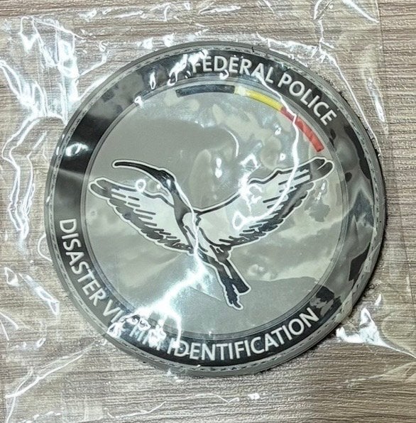 Federal Police DVI patch - Politie patch, Ophalen of Verzenden, Nieuw