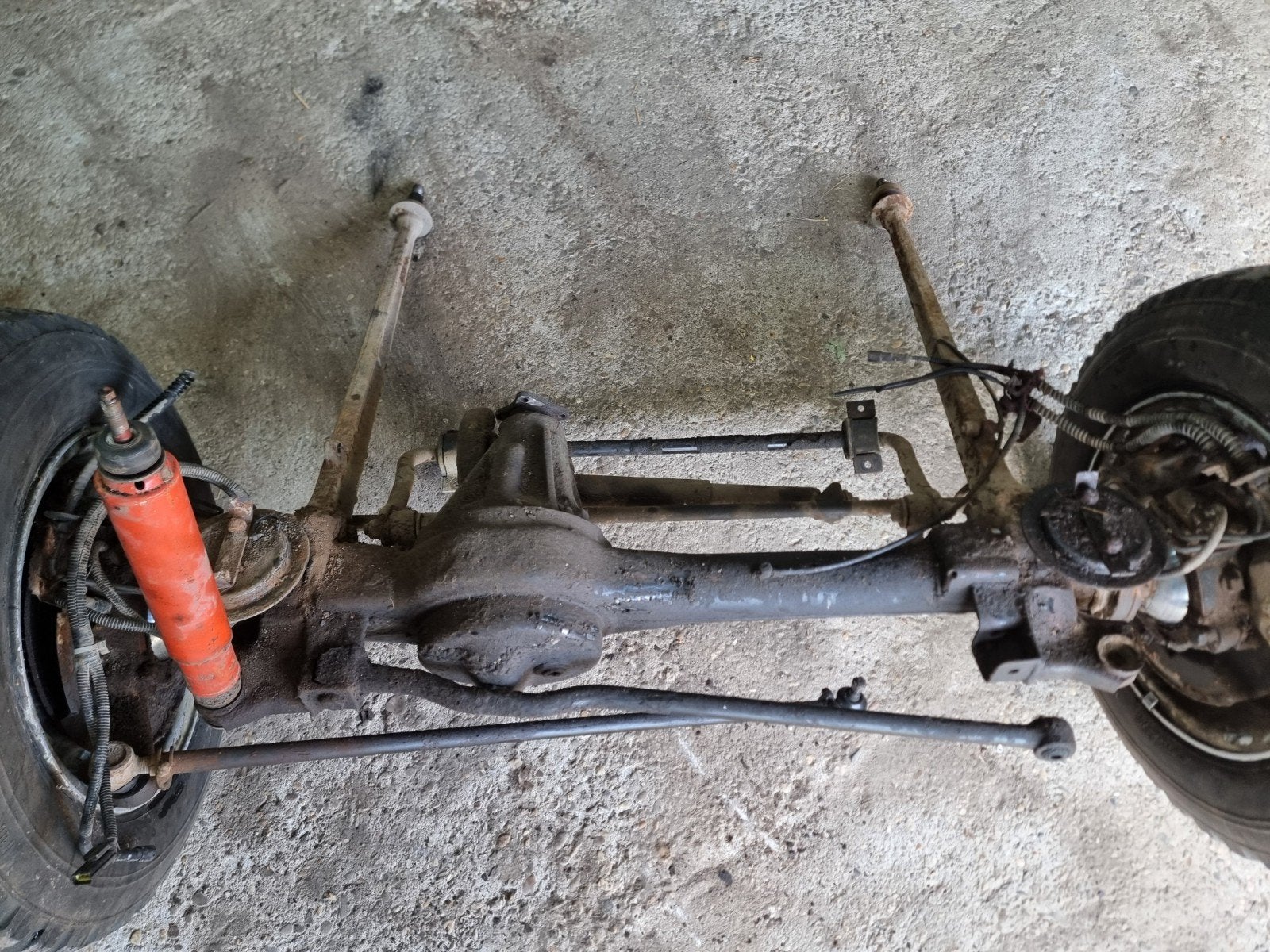Range Rover Classic vooras , differentieel 24 splines, Auto-onderdelen, Ophanging en Onderstel, Ophalen, Land Rover