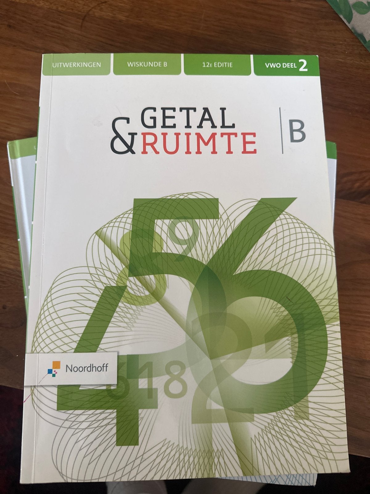 Wiskunde B VWO 2 Getal & Ruimte Uitwerkingen, Boeken, Schoolboeken, Ophalen of Verzenden, Zo goed als nieuw, VWO, Wiskunde B