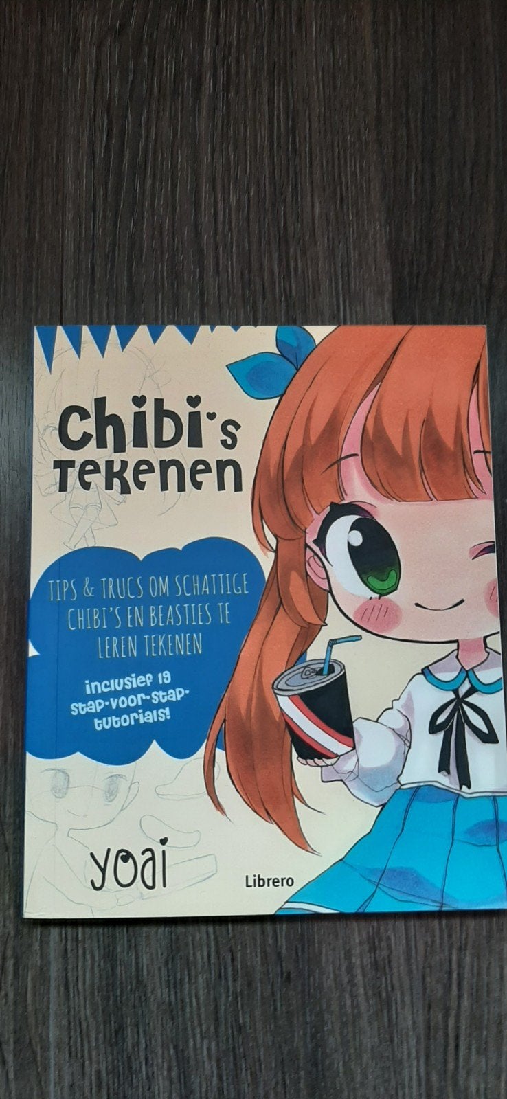 Chibi's tekenen boek, Ophalen of Verzenden, Zo goed als nieuw, Boek of Gids
