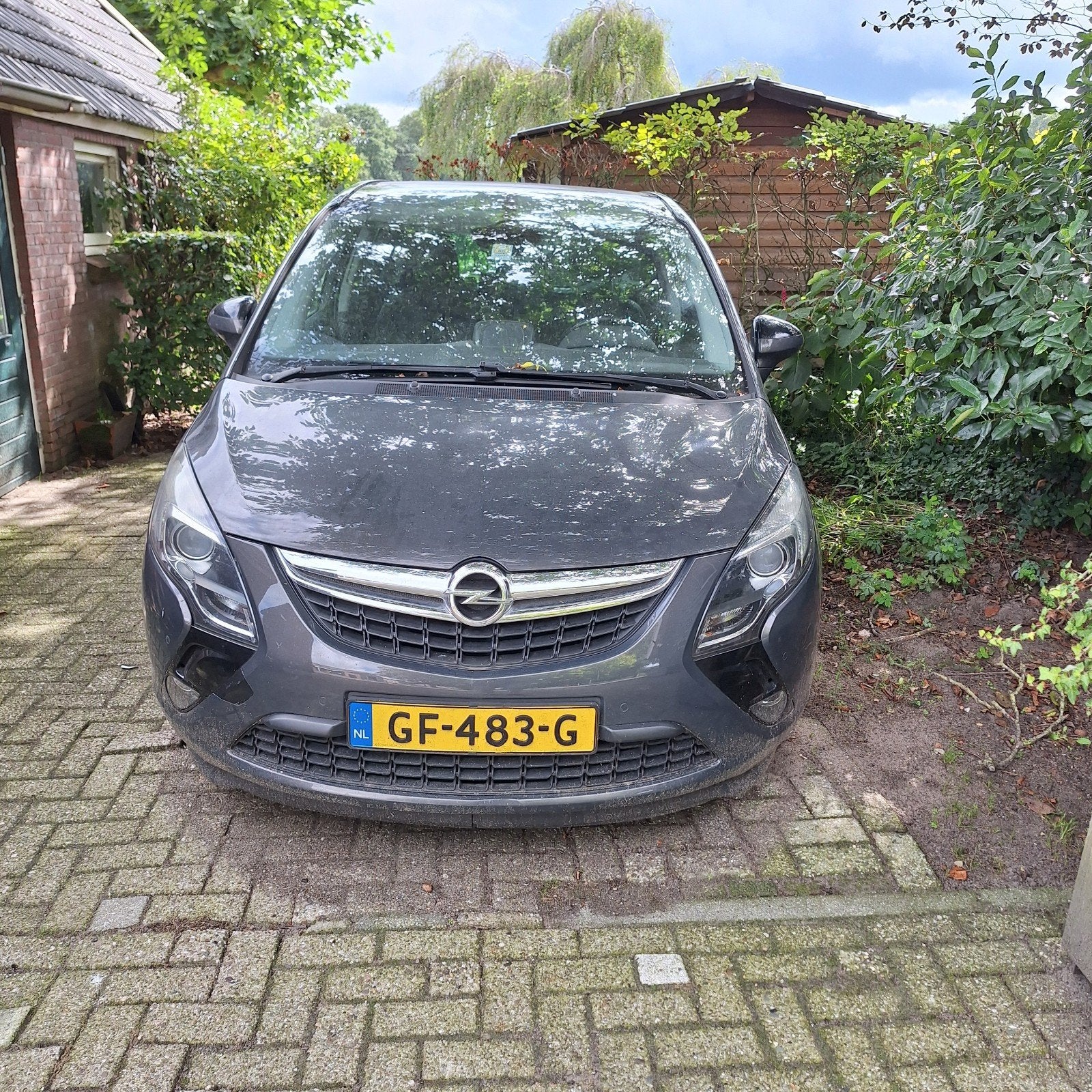 Opel Zafira 1.6CDTI 99KW/135PK Ecoflex 2015 Grijs, Auto's, Opel, 136 pk, 4 cilinders, 7 stoelen, Origineel Nederlands