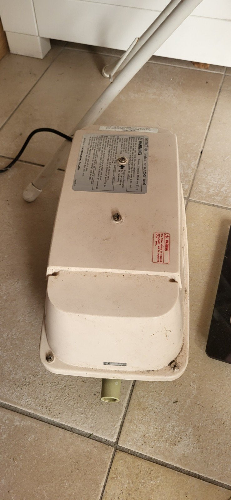 Nitto LA-120A Medo Blower Luchtpomp, Ophalen of Verzenden, Gebruikt, Overige typen