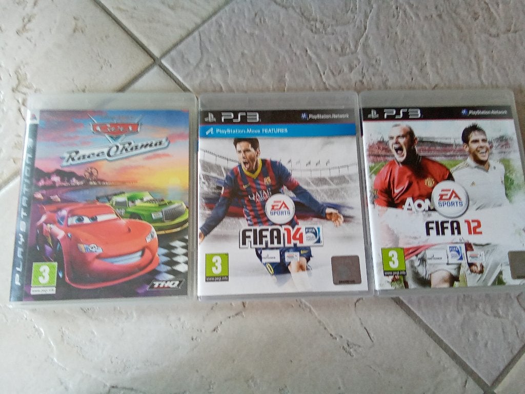 Fifa 12 Fifa14 en Cars Race voor Ps3, Spelcomputers en Games, Games | Sony PlayStation 3, 1 speler, Ophalen of Verzenden, Zo goed als nieuw