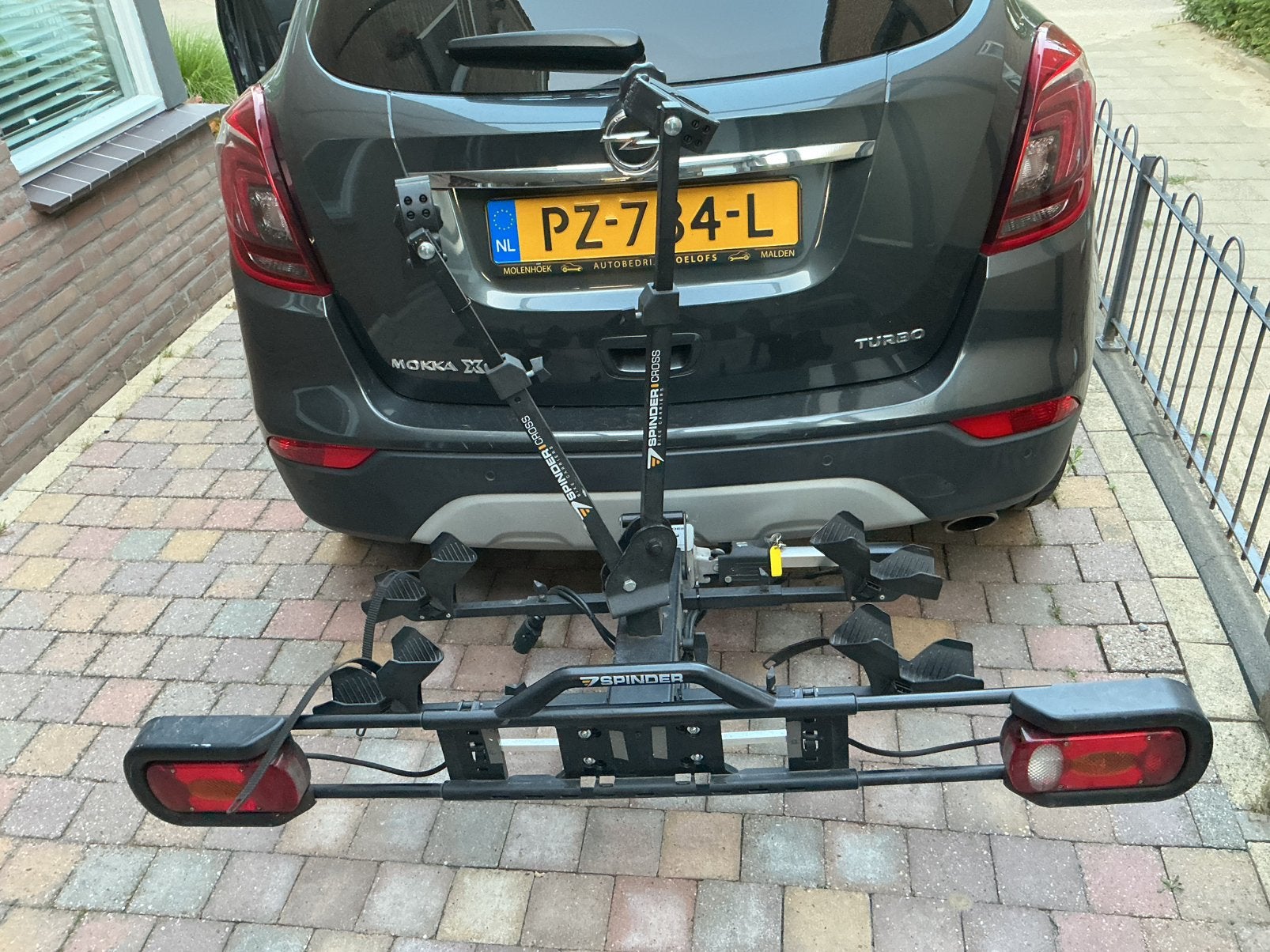 FIETSDRAGER SPINDER CROSS DUO, Gebruikt, Elektrische fiets, Ophalen of Verzenden, 2 fietsen