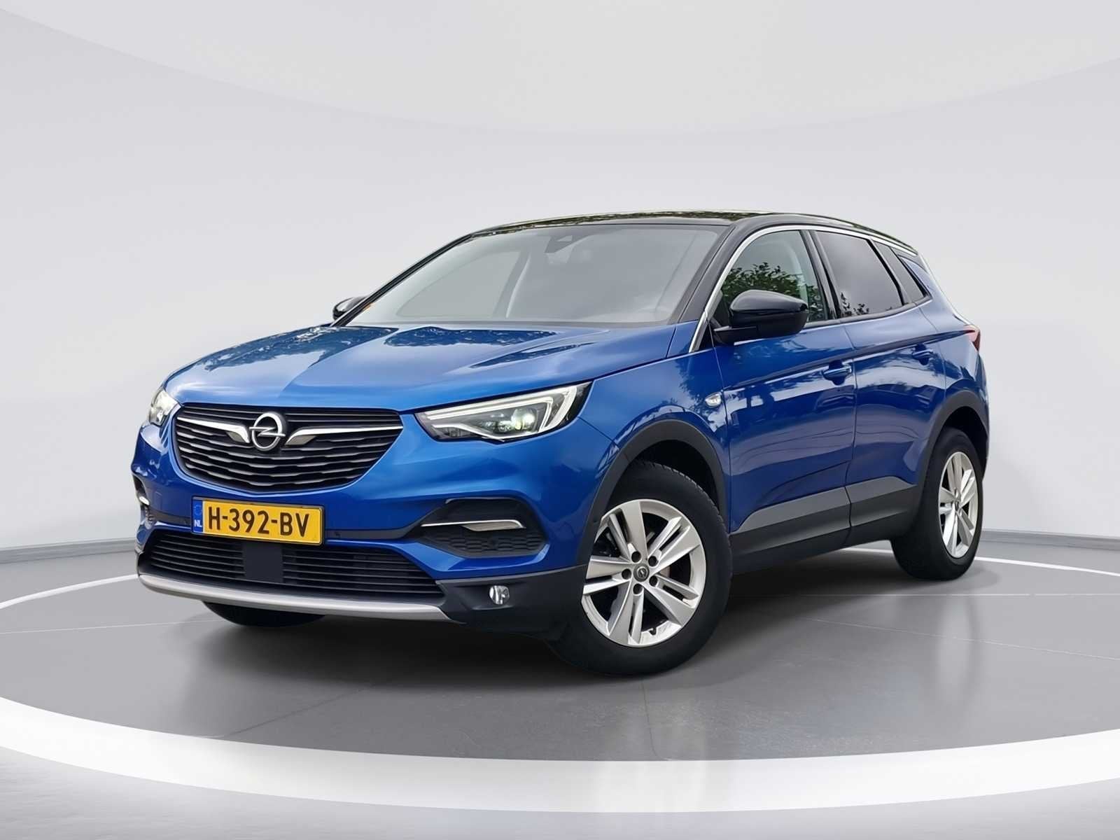 Opel Grandland X 1.2 Turbo Business Executive 2019 | H-392-B, Auto's, 15 km/l, Gebruikt, 1199 cc, Blauw