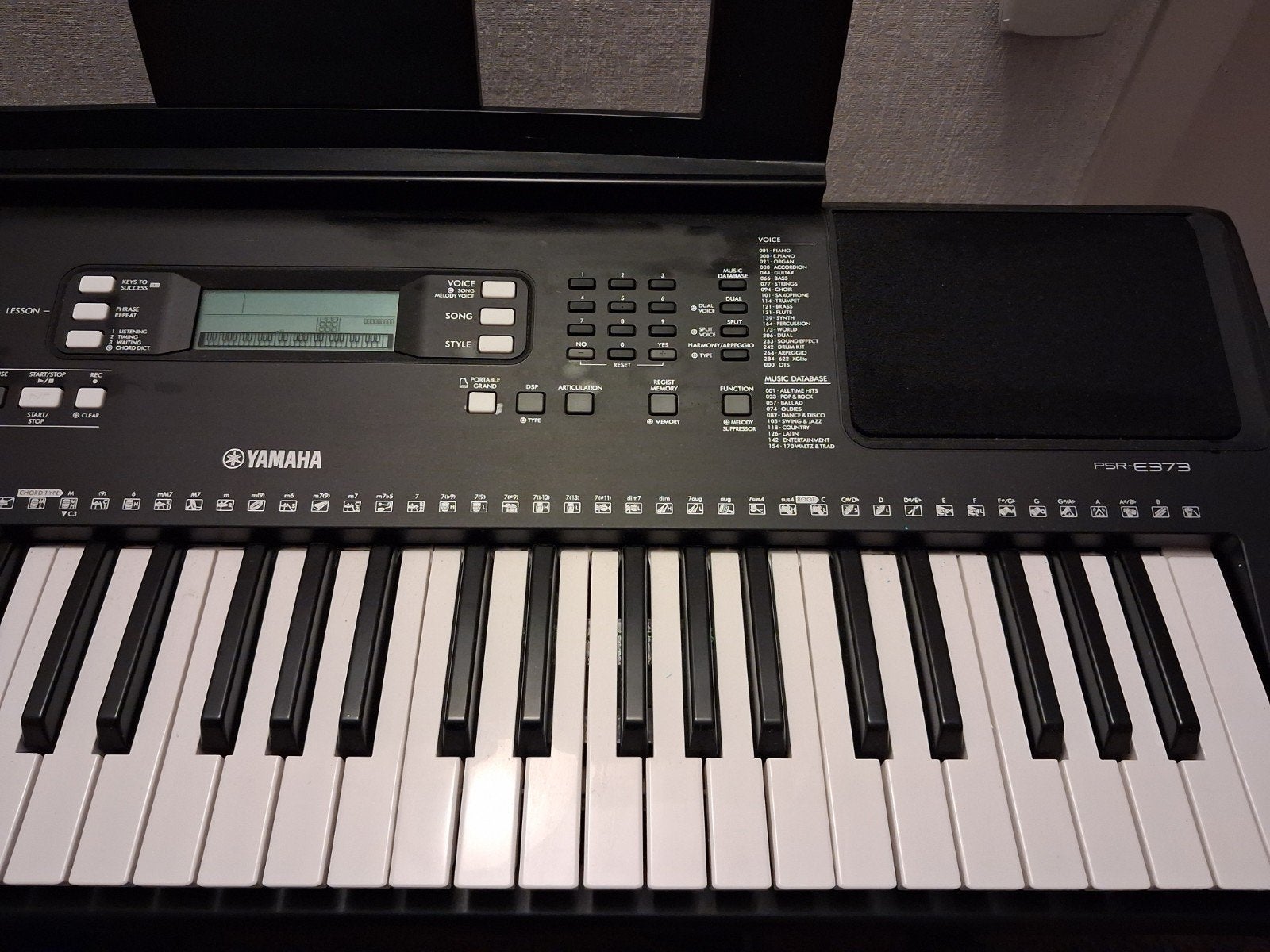 YAMAHA PSR-E373, Muziek en Instrumenten, Ophalen, 61 toetsen, Yamaha