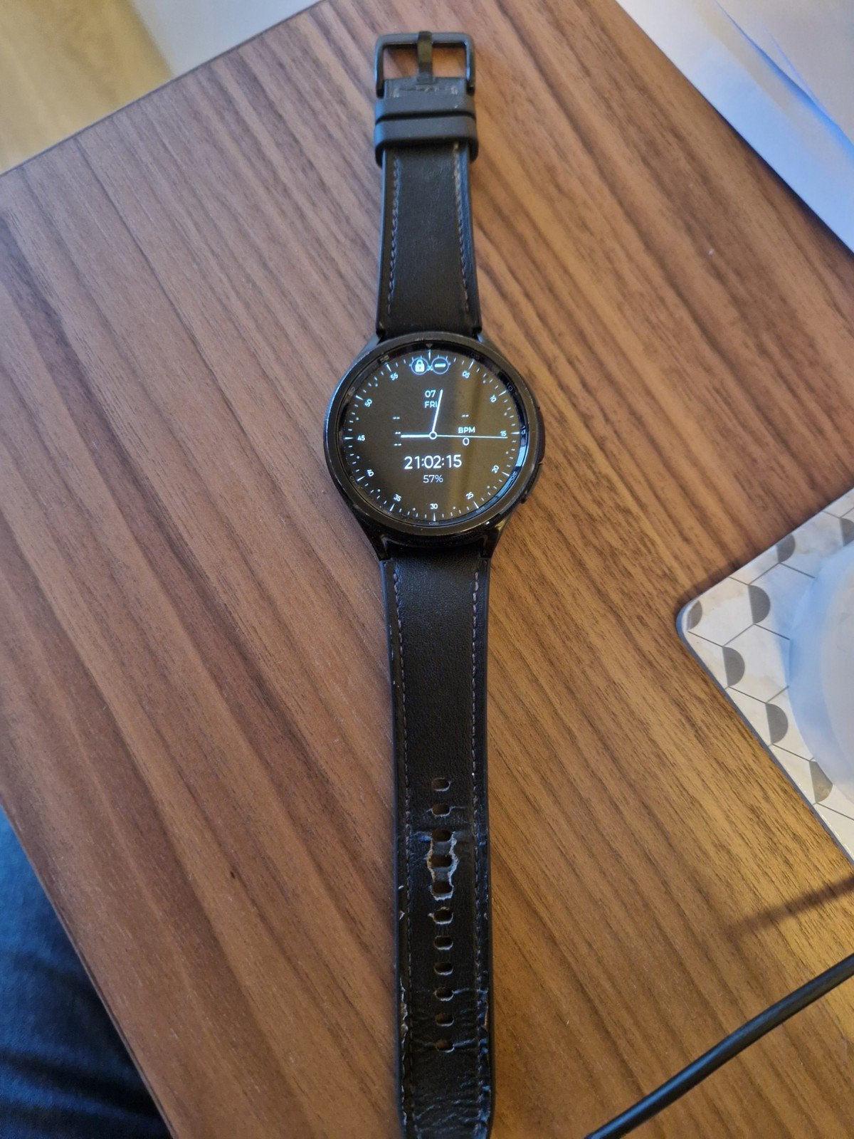Samsung Galaxy Watch 6 Classic 47mm Zwart, Ophalen, Samsung Galaxy Watch 6 Classic, Zwart, Zo goed als nieuw