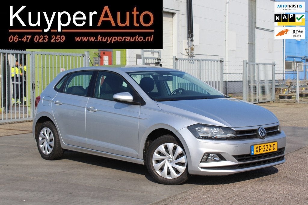 Volkswagen Polo 1.0 TSI Comfortline NAP NED AUTO 5 DRS AIRCO, Auto's, Voorwielaandrijving, Euro 6, Start-stop-systeem, Origineel Nederlands
