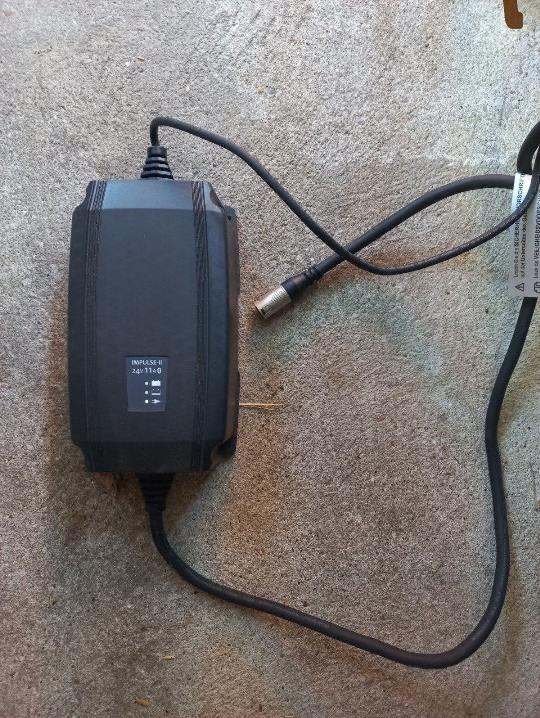 scootmobiel oplader impulse 24V 11A, Ophalen
