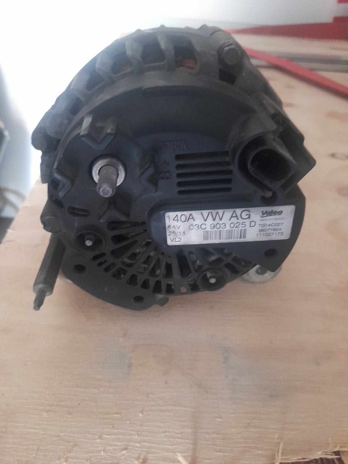 Dynamo 140A VW AG Valeo 03C 903 025 D, Ophalen of Verzenden, Volkswagen