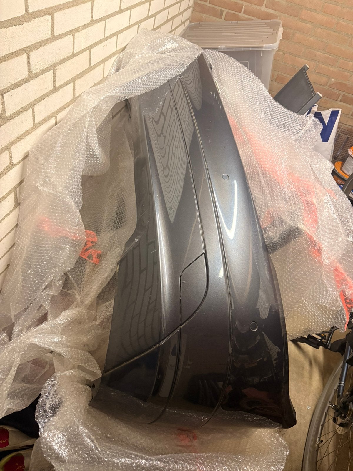 Achterbumper Mercedes C-Klasse W204 Sedan met sensoren, Auto-onderdelen, Gebruikt, Mercedes-Benz, Ophalen of Verzenden, Achter