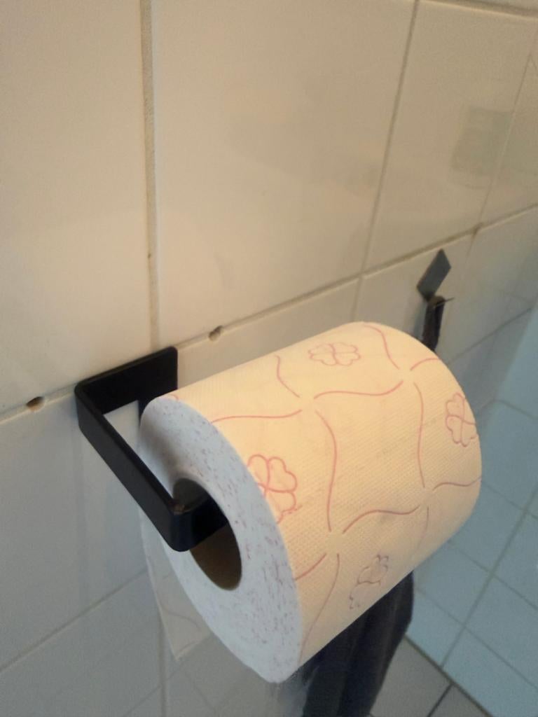 Toiletrolhouder met toiletpapier, Ophalen of Verzenden, Zo goed als nieuw