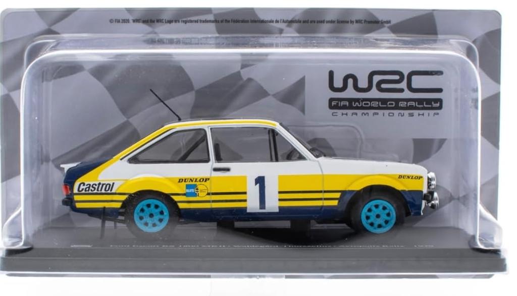Ford Escort RS 1800 MKII 1979 Acropolis rally  schaal 1/24, Hobby en Vrije tijd, Modelauto's | 1:24, Verzenden, Nieuw, Auto, Overige merken