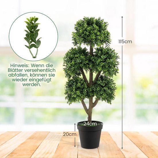 Kunstboom Buxus – Kunstplant – Kunstboom Bolvormig, Corvance B.V., Verzenden, Nieuw, Corvancebol@gmail.com