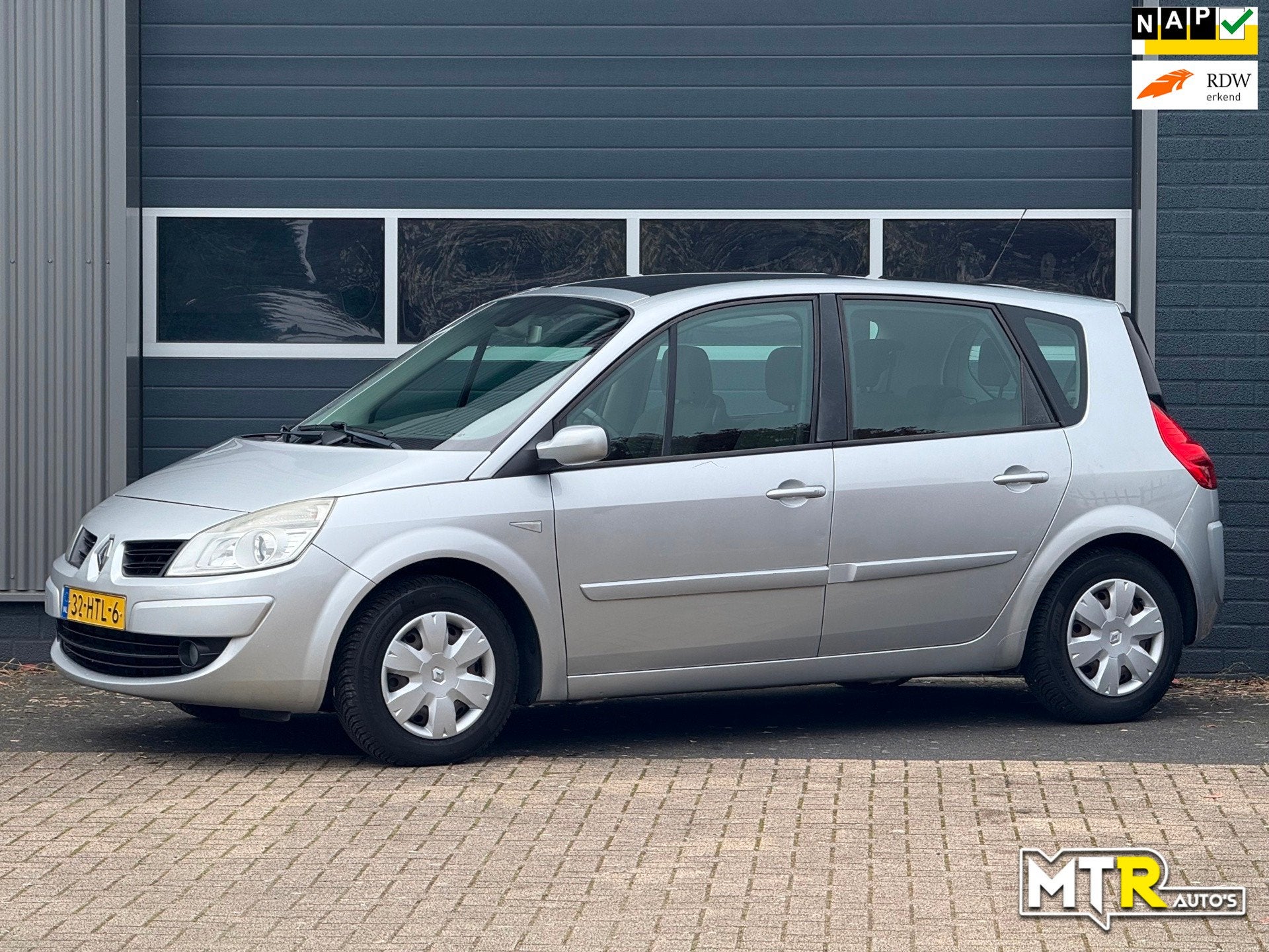Renault Scénic 1.6-16V Business Line 1e EIG|NAP|NWE APK, Stof, Gebruikt, 4 cilinders, Parkeersensor