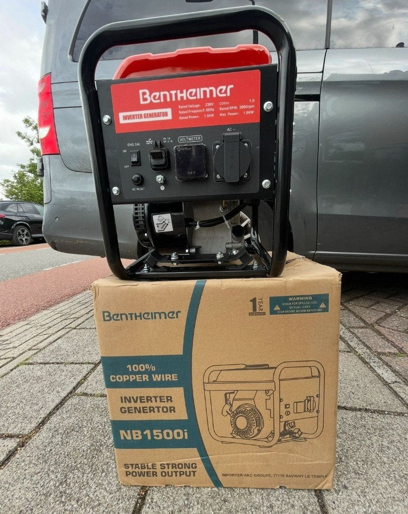 Bentheimer NB1500i Inverter Generator - Nieuw in doos, Ophalen, Nieuw, Minder dan 5 kVA, Benzine