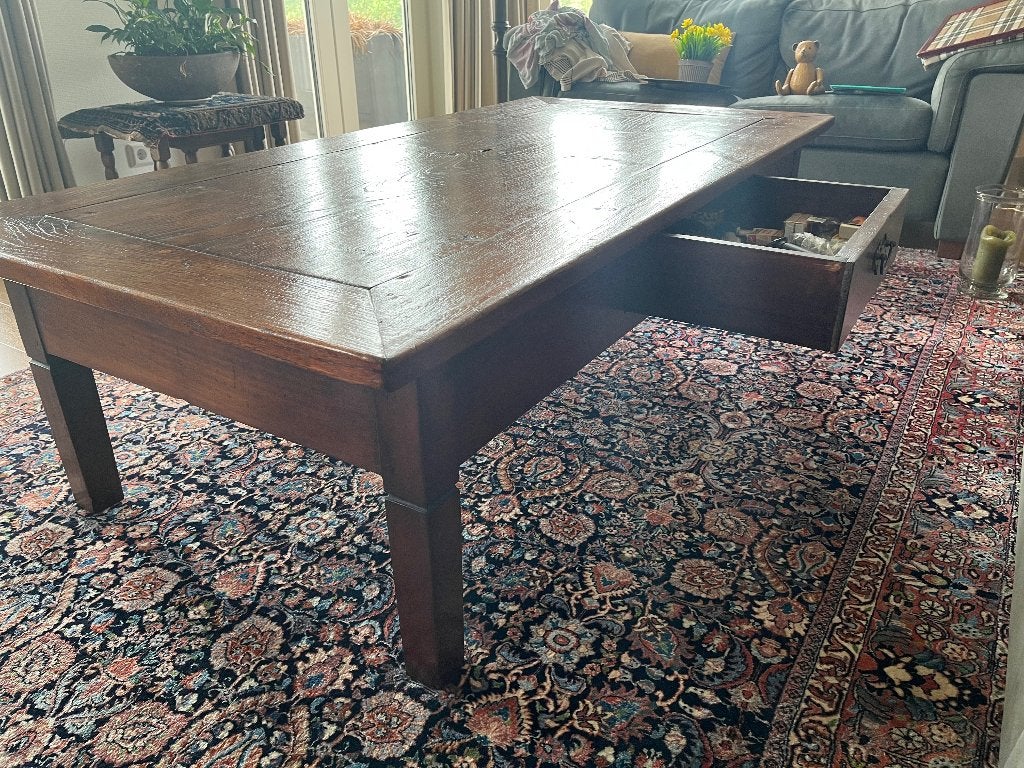 Gratis salontafel 19e eeuws, Ophalen