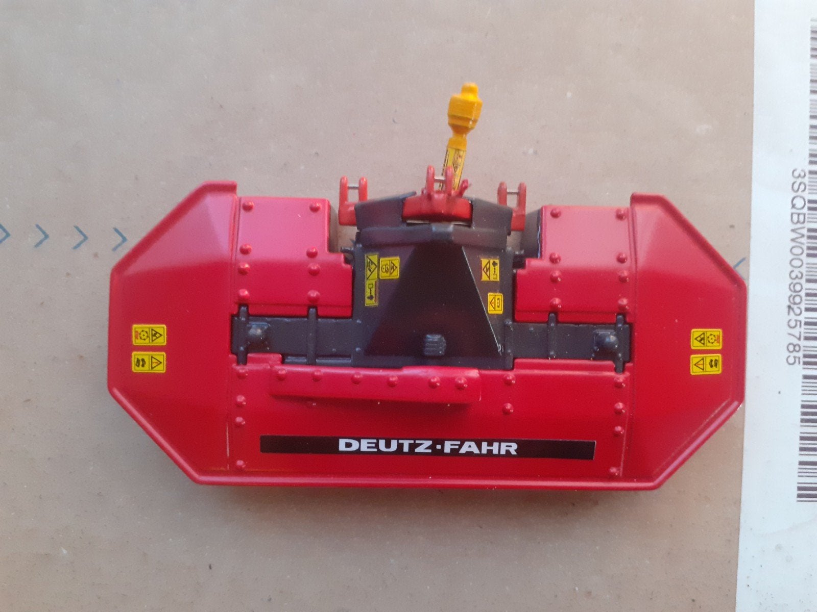 Deutz Fahr (Vicon) frontmaaier zelfbouw 1:32, Ophalen of Verzenden, Gebruikt, Overige typen, Overige merken